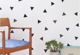 How to Make Wall Murals Diy Removable Triangle Wall Decals Diy S Pinterest