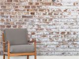 How to Paint A Brick Wall Mural White Paint Brick Square 2 Flat Update