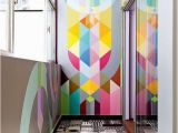 How to Paint A Geometric Wall Mural 25 Dazzling Geometric Walls for the Modern Home