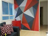 How to Paint A Geometric Wall Mural 60 Best Geometric Wall Art Paint Design Ideas 9