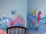 How to Paint A Mural or A Wall Picture Dorisann S Designs Rainbow Fish