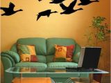 Hunting Wall Murals Geese Decal Flying Geese Bird Wall Decal Woodland Nursery Decor