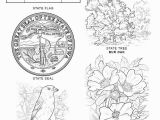 Idaho State Symbols Coloring Pages Iowa State Symbols Coloring Page Free Printable Pages with Mofassel