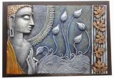 India Wall Murals Suppliers Wall Clock Home Clay Wall Murals Manufacturer From Jaipur