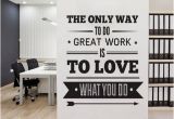 Inspirational Quotes Wall Murals Fice Decor Typography Inspirational Quote Wall Decoration