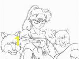 Inuyasha Coloring Pages 134 Best Inuyasha Images