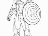 Iron Man Civil War Coloring Pages Captain America Schild Malvorlage