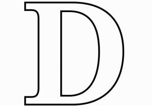 J is for Coloring Page Printable Letter D Coloring Page