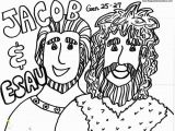 Jacob and Esau Reunite Coloring Page Jacob and Esau Coloring Page