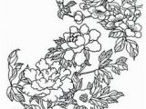 Japanese Cherry Blossom Coloring Pages 2608 Best Flower Coloring Images On Pinterest