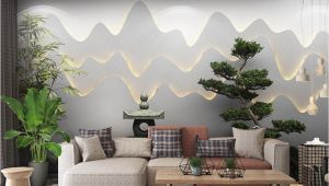 Japanese Garden Wall Murals Retail 3d Three Dimensional Zen Garden Landscape Background Wall