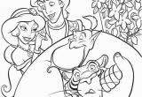 Jasmine Aladdin Coloring Pages Jasmine Aladdin Génie Et Rajah