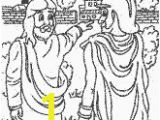 Jesus and the Centurion S Servant Coloring Page Centurion Servant Colouring Pages