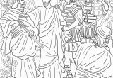 Jesus Arrested In the Garden Of Gethsemane Coloring Page Jesus Arrested In the Garden Of Gethsemane Coloring Page