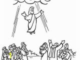 Jesus ascends to Heaven Coloring Page Jesus ascension Coloring Page Awesome Jesus Christ Coloring Pages 7