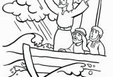 Jesus Calm the Storm Coloring Page Printable Coloring Pages Jesus Calms Storm Copy Best the Page In