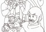 Jesus Feeds the 5000 Coloring Page New Jesus Feeds Five Thousand Coloring Page