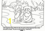 Jesus Getting Baptized Coloring Page 103 Best Bible Coloring Pages Images In 2018