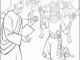 Jesus Heals 10 Lepers Coloring Page Sunday School Coloring Page Jesus and the Ten Lepers