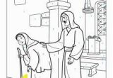 Jesus Heals A Paralytic Coloring Page Jesus Healed the Paralytic Hidden