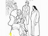 Jesus Heals A Paralytic Coloring Page Jesus Healed the Paralytic Hidden