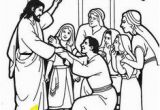 Jesus Heals A Paralyzed Man Coloring Page 540 Best Bible New Testament Colouring Pages Images