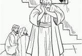 Jesus In Heaven Coloring Page Pin On Bible Peter