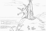 Jesus is Tempted In the Desert Coloring Page Jesus Tempted In the Desert Coloring Page Coloring Pages