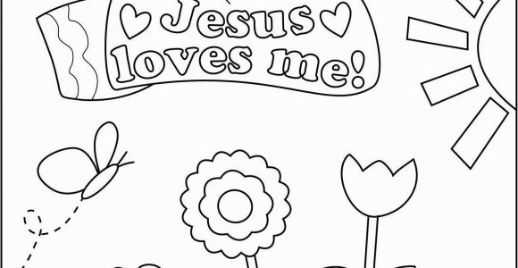 Jesus Loves Me Coloring Page Printable Inspirational Jesus Loves Me Coloring Page Coloring Pages