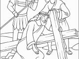 Jesus On the Cross Coloring Pages Printable Stations Of the Cross Coloring Pages the Catholic Kid