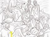 Jesus Sermon On the Mount Coloring Page 1825 Best Christian Coloring & Activities Images