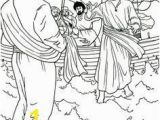 Jesus Walks On the Water Coloring Page Coloring Page Anointing the Feet Of Jesus