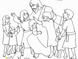 Jesus with Children Coloring Page Jesus Free Clipart 71