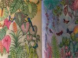 Johanna Basford Magical Jungle Colored Pages Johanna Basford Magical Jungle Prisma Color Pencils