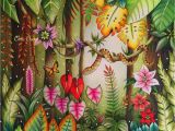 Johanna Basford Magical Jungle Colored Pages Magical Jungle Colored by Chris Cheng who Offers Video
