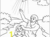 John the Baptist Baptizing Jesus Coloring Page 52 Best Jesus Baptised Images On Pinterest In 2018