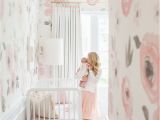Jolie Floral Wall Mural Baby Girl Nursery Inspiration Love the Floral Wallpaper and