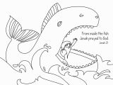 Jonah and the Whale Coloring Page Free Printable Jonah and the Whale Coloring Pages at