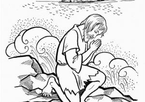 Jonah and the Whale Coloring Page Jonah and the Whale Coloring Page Coloring Home