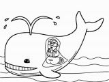 Jonas and the Whale Coloring Pages Jonah and the Whale Coloring Pages