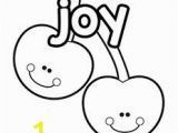 Joy Fruit Of the Spirit Coloring Page 1431 Spirit Free Clipart 13