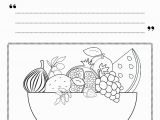 Joy Fruit Of the Spirit Coloring Page Coloring Page for Kids Preschool Fruit the Spirit