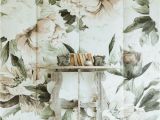 Jumbo Wall Murals Cheap isn T She Lovely This Oversized Feminine Floral Wall Mural Adds A