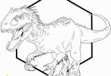 Jurassic Park T Rex Coloring Pages Indominus Rex Dino Coloring Printable Sheet