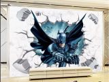 Justice League Wall Mural Klf Batman Art Vinyl Wall Stickers Wall Decals Mural Kids Nursery Home Decor