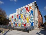 Keith Haring Wall Mural Keith Haring Mural We the Youth Restored In Philadelphia