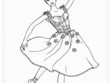 Kids Dance Coloring Pages Printable Barbie and 12 Dancing Princesses Coloring Sheet