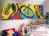 Kids Wall Mural Ideas Kids Childrens Wall Murals Art Music theme