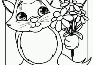 Kitten Coloring Pages to Print for Free Get This Printable Cute Baby Kitten Coloring Pages 5dha6