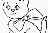 Kitty Cat Coloring Pages Free 24 Kitten to Print